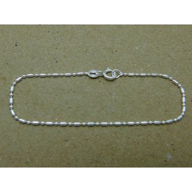 Sterling Silver Bead and Ball Bracelet