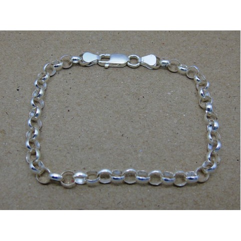 Sterling Silver Gents Belcher Bracelet