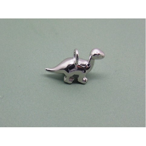 Sterling Silver Diplodocus Charm