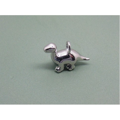 Sterling Silver Diplodocus Charm