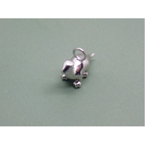 Sterling Silver Diplodocus Charm