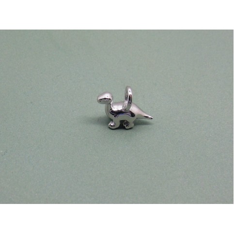 Sterling Silver Baby Diplodocus Charm