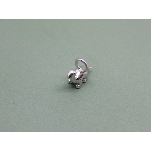 Sterling Silver Baby Diplodocus Charm