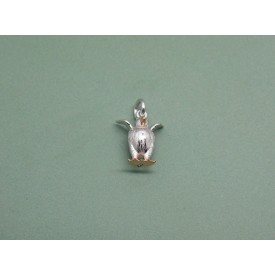 Sterling Silver Two Tone Puffin Charm