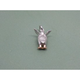 Sterling Silver Two Tone Puffin Charm