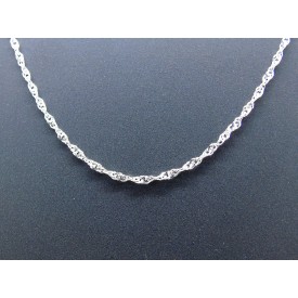 Sterling Silver Light Singapore Chain