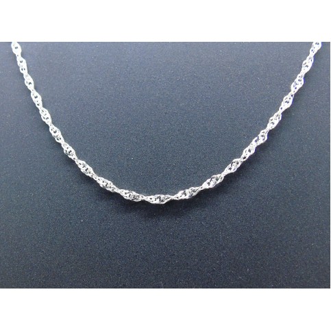 Sterling Silver Light Singapore Chain