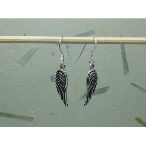 Sterling Silver Angel Wing Drops