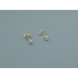 Sterling Silver Cubic Zirconia Studs