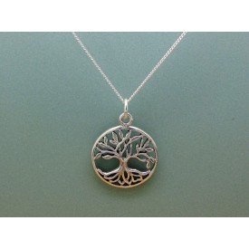 Sterling Silver Tree Of Life Pendant