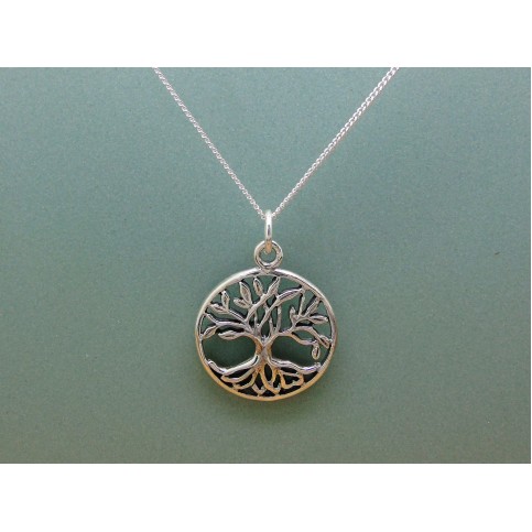 Sterling Silver Tree Of Life Pendant