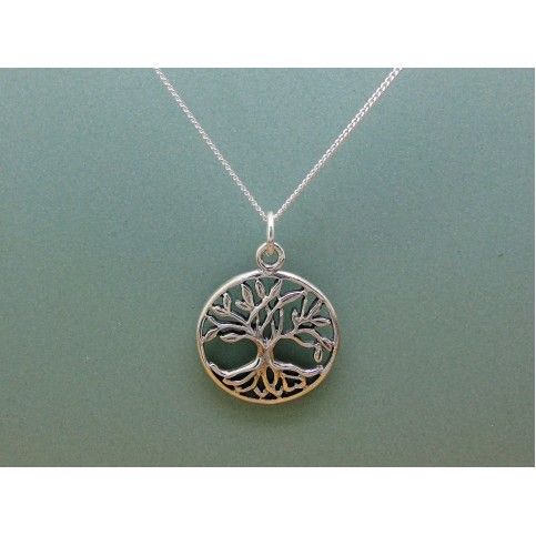 Sterling Silver Tree Of Life Pendant