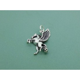 Sterling Silver Pegasus Pendant