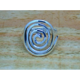 Sterling Silver Swirl Ring