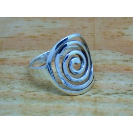 Sterling Silver Swirl Ring
