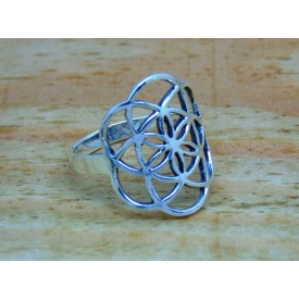 Sterling Silver Geometric Ring