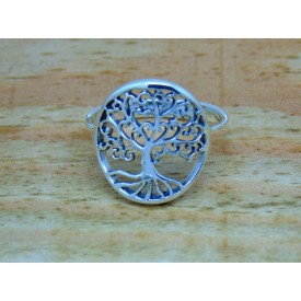 Sterling Silver Tree Of Life Ring