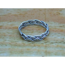 Sterling Silver Celtic Weave Ring