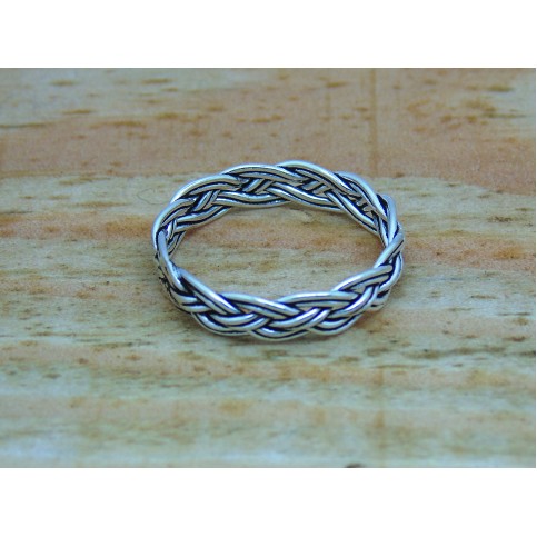Sterling Silver Celtic Weave Ring