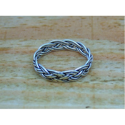 Sterling Silver Celtic Weave Ring