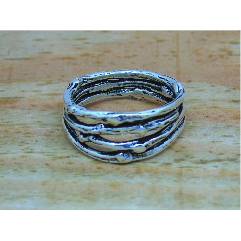 Sterling Silver Twig Ring