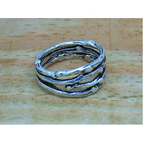 Sterling Silver Twig Ring
