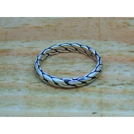 Sterling Silver Chain Link Ring