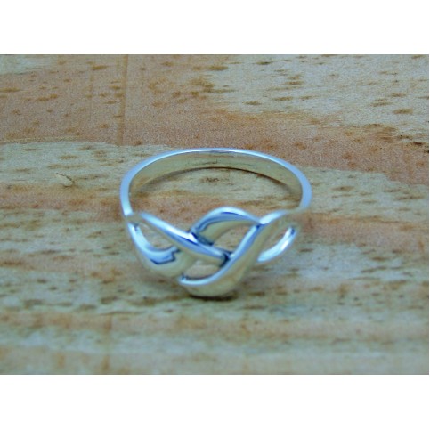 Sterling Silver Patterned Ring