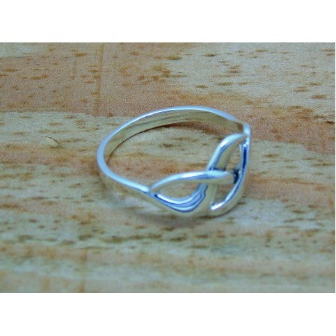 Sterling Silver Patterned Ring