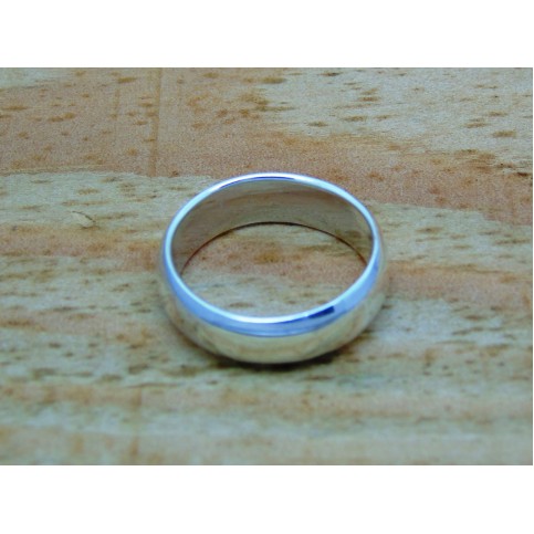 Sterling Silver Heavy Weight Plain Ring