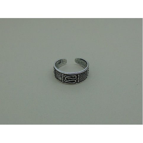 Decorative Sterling Silver Toe Ring